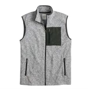 Gray Sonoma Goods For Life Fleece Vest